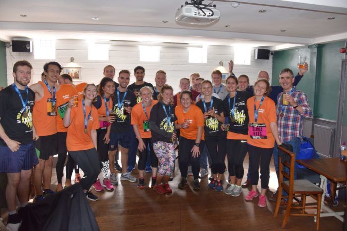 Student Minds runners complete the Bristol Half Marathon in memory of Liv Byron